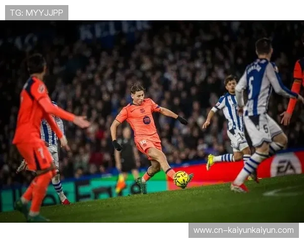 巴萨对阵皇家社会，拉什福德头球扳平后一分钟遭反超